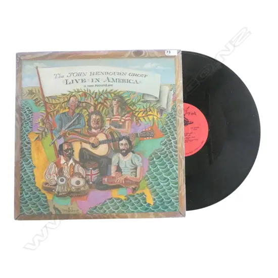 THE JOHN RENBOURN GROUP 'LIVE IN AMERICA' 2LP FC 27103